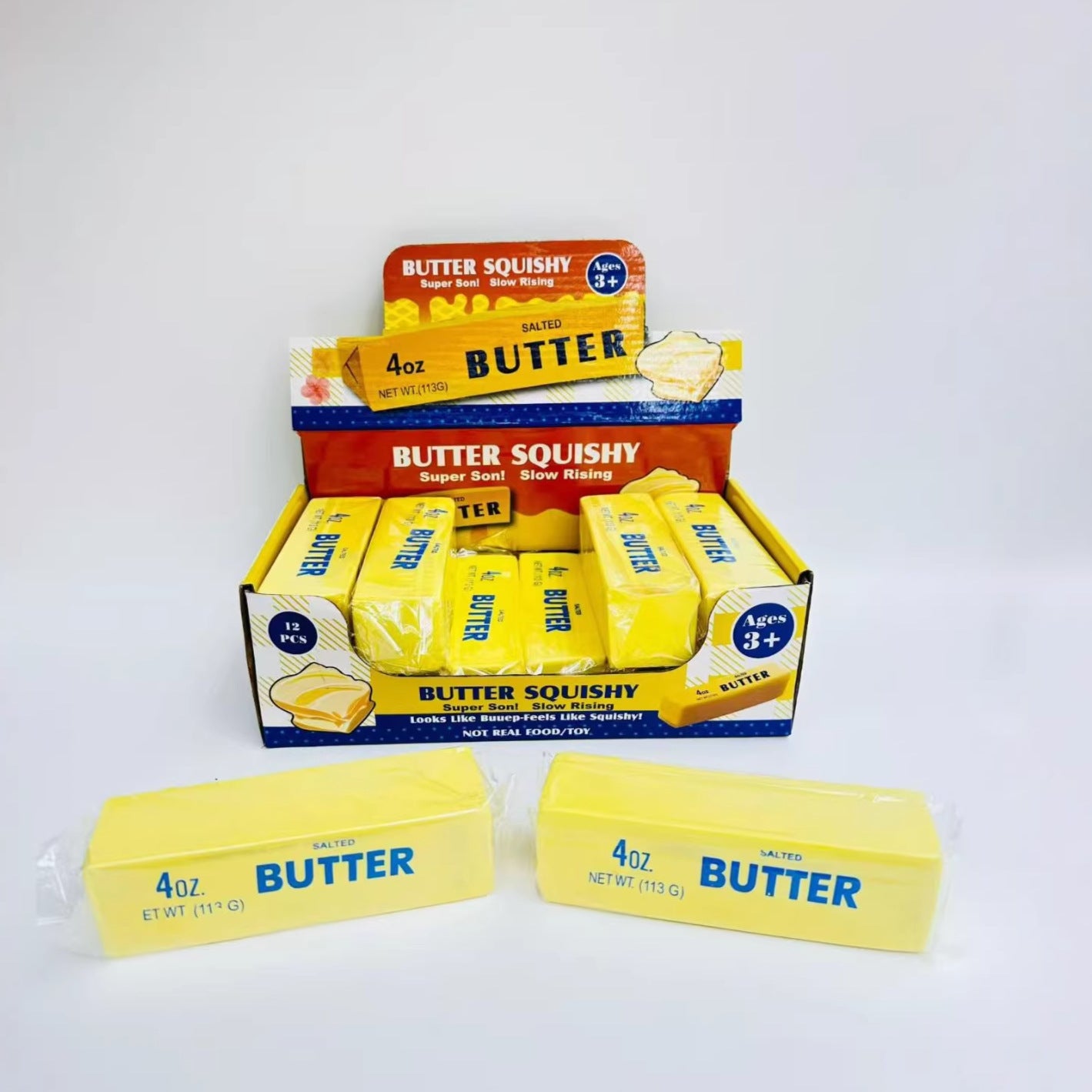 Ultra-Soft Slow-Rebound Butter Stick Squeeze Toy