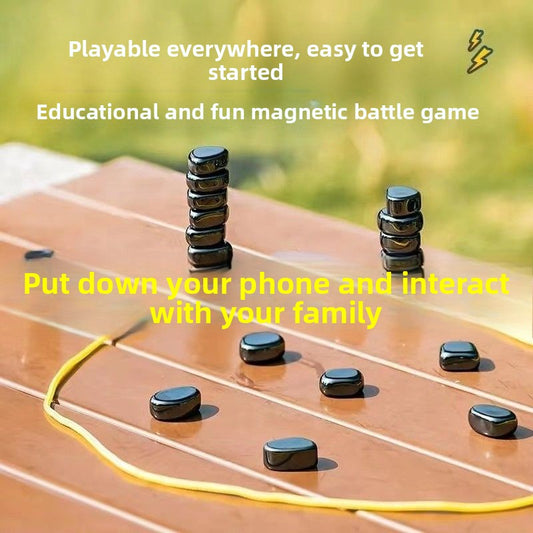 Focus Magnetic Rock Fun Family Board Game