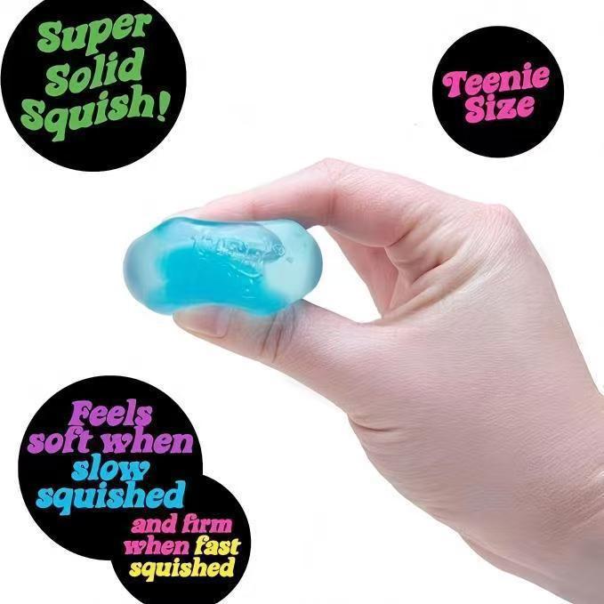 Needoh Stress Relief Squishy Cube Sensory Toy Multiple Varients